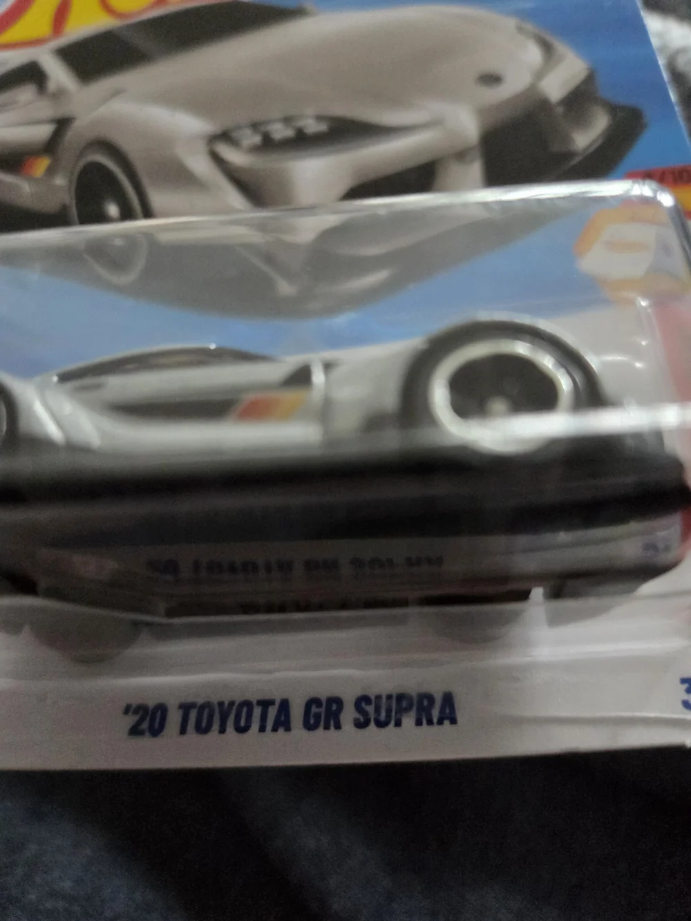 Hot Wheels Silver Sports Car Toy - Die-Cast Racing Vehicle